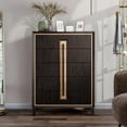 thumbnail image 5 of Furniture of America Wenton 5-Drawer Solid Wood Chest in Espresso, 5 of 15