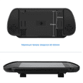 thumbnail image 3 of 7 Inch Car LCD Mirror Monitor Parking Screen 2 AV Input Auto Display Assist for Rear View Reversing Camera,1 x monitor,Black, 3 of 5