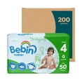 thumbnail image 1 of Pañal Bebin Super Etapa 4 Grande 9-12kg Unisex Caja 200 piezas, 1 of 8