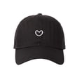 thumbnail image 2 of Trendy Heart Embroidered Baseball Cap for Daily Wear - Adjustable and Versatile Headgear for All Seasons, 2 of 4