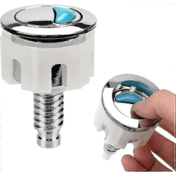 Dual Flush Push Button Replacement for Toilet Cistern Tank, Compatible with Ideal Flush System