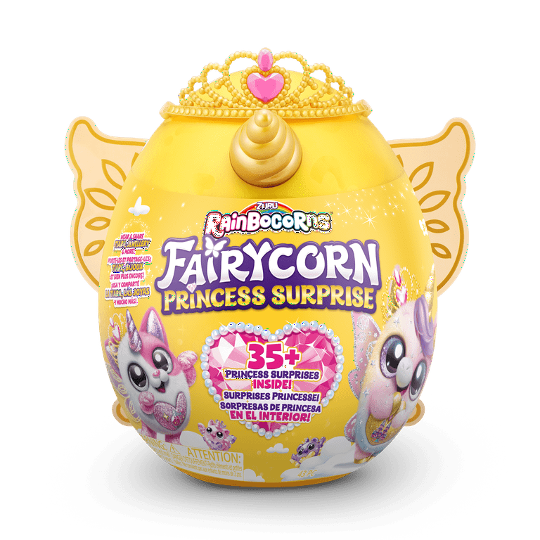 ZURU Rainbocorn Fairycorn Princess Surprise Heart Toy with Over 35