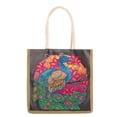 thumbnail image 1 of Bolso de mano con pintura de diamantes 5D, bolsa de almacenamiento de compras de lino DIY, organizador plegable Tmvgtek decoración de arte en el hogar, 1 of 9