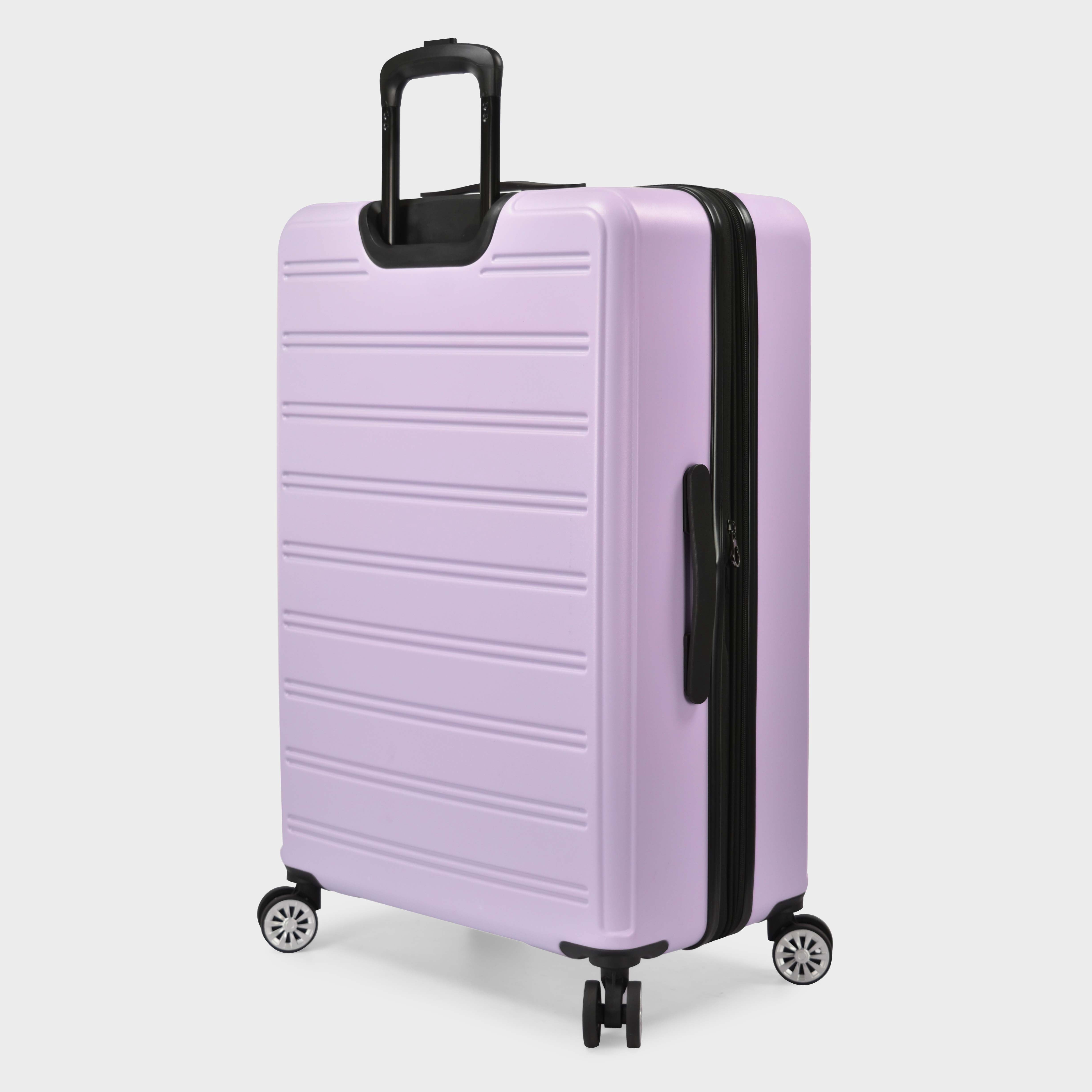 Travel Select Snowcreek Hardside Expandable Spinner Luggage, Lavender, 30" Checked Large