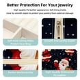 thumbnail image 3 of Santa Claus Travel Portable Jewelry Organizer Box for Rings, Earrings, Necklaces, Bracelets, and More - Suitable for Girls and Women, 3 of 6
