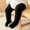 Black, variant on Baby Girls' Cotton Tights - Soft Stretch Leggings for & Toddler - Warm Solid Color Footed Tights for Spring & Autumn (0-18M)