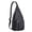 Black-37, variant on Science Rules Sling Backpack&nbsp;- Laboratory & Scientific Formula Print Crossbody Bag, Durable Pack for Biology Students & Science Lovers