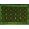 thumbnail image 1 of Ahgly Company Indoor Rectangle Southwestern Green Country Area Rugs, 6' x 9', 1 of 1