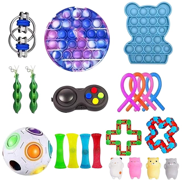 Juguete sensorial Push Bubble Fidget para aliviar el estrés del autismo