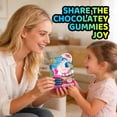 thumbnail image 3 of COKOC Triple-Layer White Chocolate Flavored Gummy Candy Eggs, Easter Candy for Basket Stuffers & Party Treats, 12.7oz (Pack of 4), 3 of 5