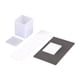 thumbnail image 1 of Caja para sujetar pestañas postizas con tablero magnético, expositor portátil para pestañas postizas Gris, 1 of 9