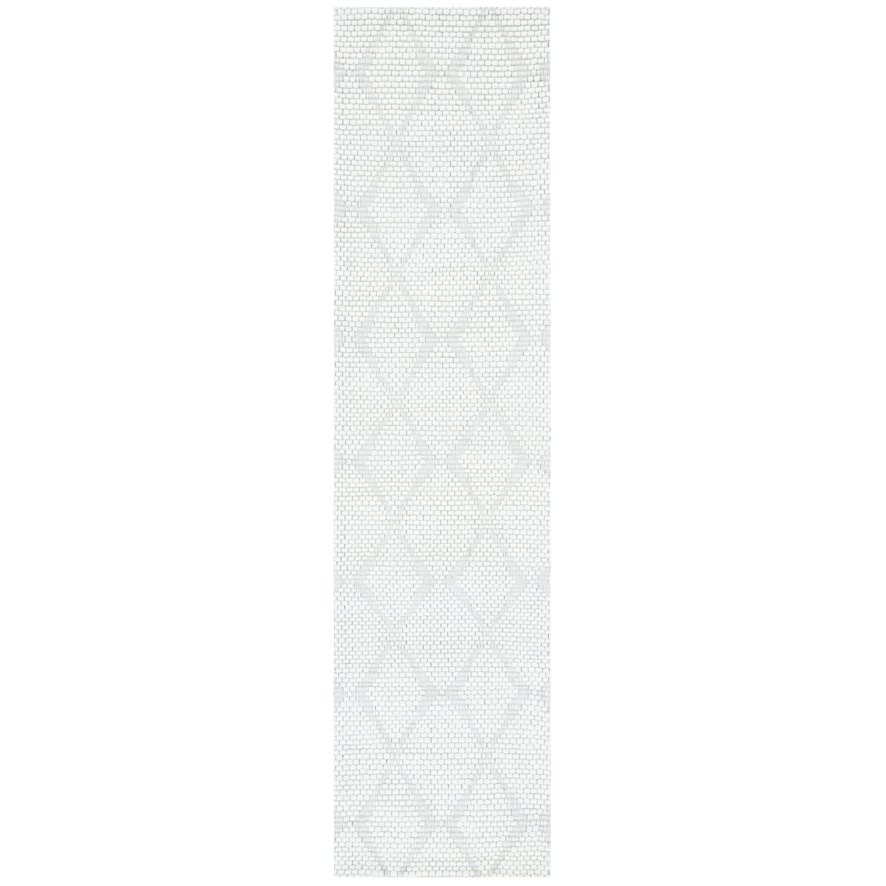SAFAVIEH Marbella Aria Diamond Area Rug, Ivory, 3' x 5'
