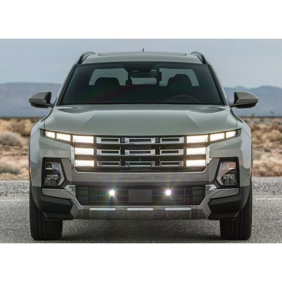 For The BlingLights LED Halo Fog Lights for Hyundai Tucson (all years)