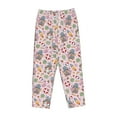 thumbnail image 4 of Xecao Hello Summer With Gnome Women's Straight Lounge Pajama Pants: The Epitome of Relaxed Sleepwear, 4 of 9