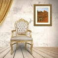thumbnail image 3 of Grayscale 12x14 Gold Ornate Wood Framed with Double Matting Museum Art Print Titled - Sedona II, 3 of 4