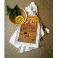 thumbnail image 2 of Decorative Tea Towel, Apron Tucson, Arizona, Geometric, Unisex, Adjustable, Organic Cotton, 2 of 3