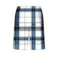 thumbnail image 3 of yillto Men's Plaid Lounge Shorts Sleepwear Pajama Bottoms Elastic Waist Drawstring Pjs Shorts with Pockets, 3 of 6