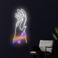 thumbnail image 3 of Handmadetneonsign LGBT Neon Sign, Pride Led Sign, Couple Hands LGBT Neon Light, LGBT Pride Sign, 3 of 5