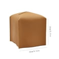 thumbnail image 3 of PU Leather Square Tissue Box Square Creative Advertising Paper Box Living Room Tea Table Car Napkin, 3 of 6