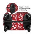 thumbnail image 2 of Kdxio Question Marks1 Pattern Luggage Cover for Travel,Elastic and Durable,Fits 18-32 Inch,Anti-Scratch Suitcase Protector-No luggage included, 2 of 5