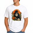 thumbnail image 2 of Is He Dead Yet T-Shirt – Dark Humor Bird Theme – Men and Women’s Casual Wear, 2 of 6