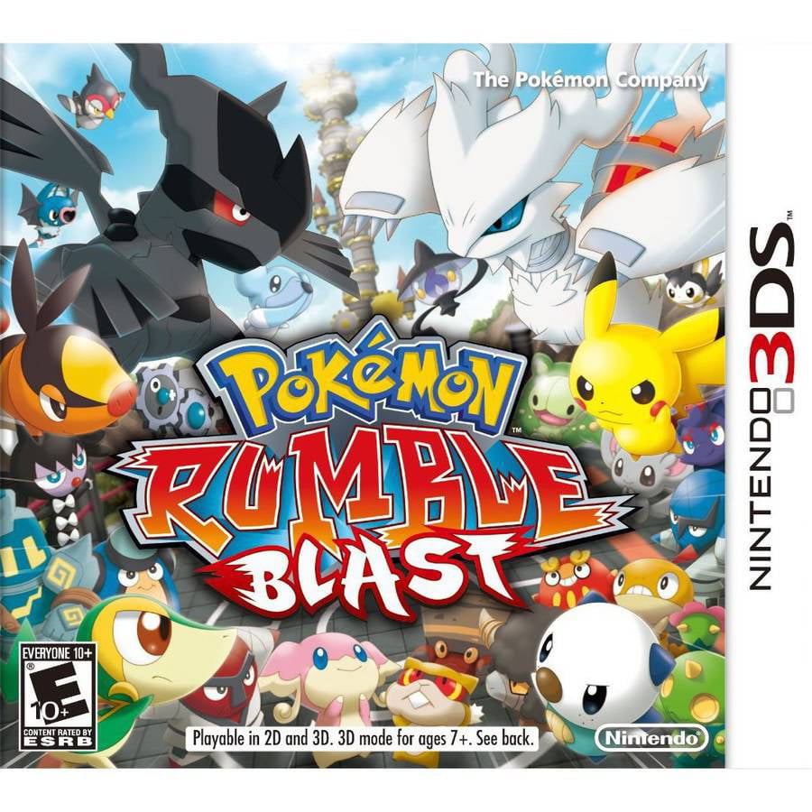 Nysgerrighed kartoffel finansiel Pokemon Rumble Blast 3DS - Walmart.com
