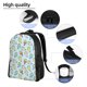 thumbnail image 5 of Disketp Frog In Mermaid Mochila Unisex de Apertura Lateral Completa, Mochila para Laptop para Escuela, Trabajo y Viajes, 5 of 8