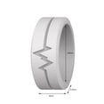 thumbnail image 3 of Anillo luminoso de silicona para supervivencia al aire libre, anillo para dedo para hombre y mujer en la oscuridad, 3 of 12