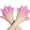 Pink, variant on 2 Pair Silicone Swimming Gloves Finger Frog Type Webbed Aquatic Training Water Resistance Fitness Paddle Aerobics for Men Women Kids