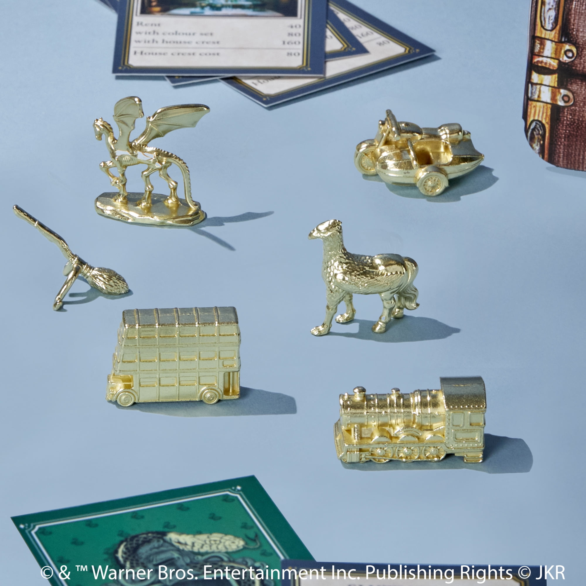 Monopoly Harry Potter Edition Board Game, Family Games for 2 to 6 Players for Kids, Ages 8 and up