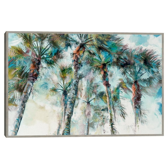 Island Time by Studio Arts Framed Canvas Art