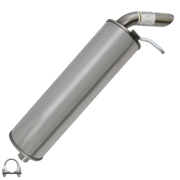 Stainless Steel Exhaust Muffler Fits 2003-2007 Saturn Ion 2.2L - Direct Fit
