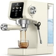 thumbnail image 1 of LINKChef Machine à Espresso 20 Bars, Cafetière Espresso Professionnelle avec Buse Vapeur pour Mousser le Lait, Beige, 1 of 9