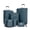 Green, variant on 5‑Piece Softside Luggage Set, Expandable Lightweight Travel Suitcase with 360° Spinner Wheels, Green