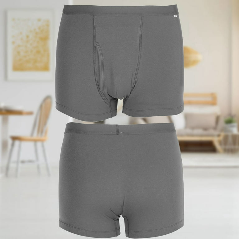 Cotton Incontinence Underwear, Safe Elastic Incontinence Underwear, For  Family Men 