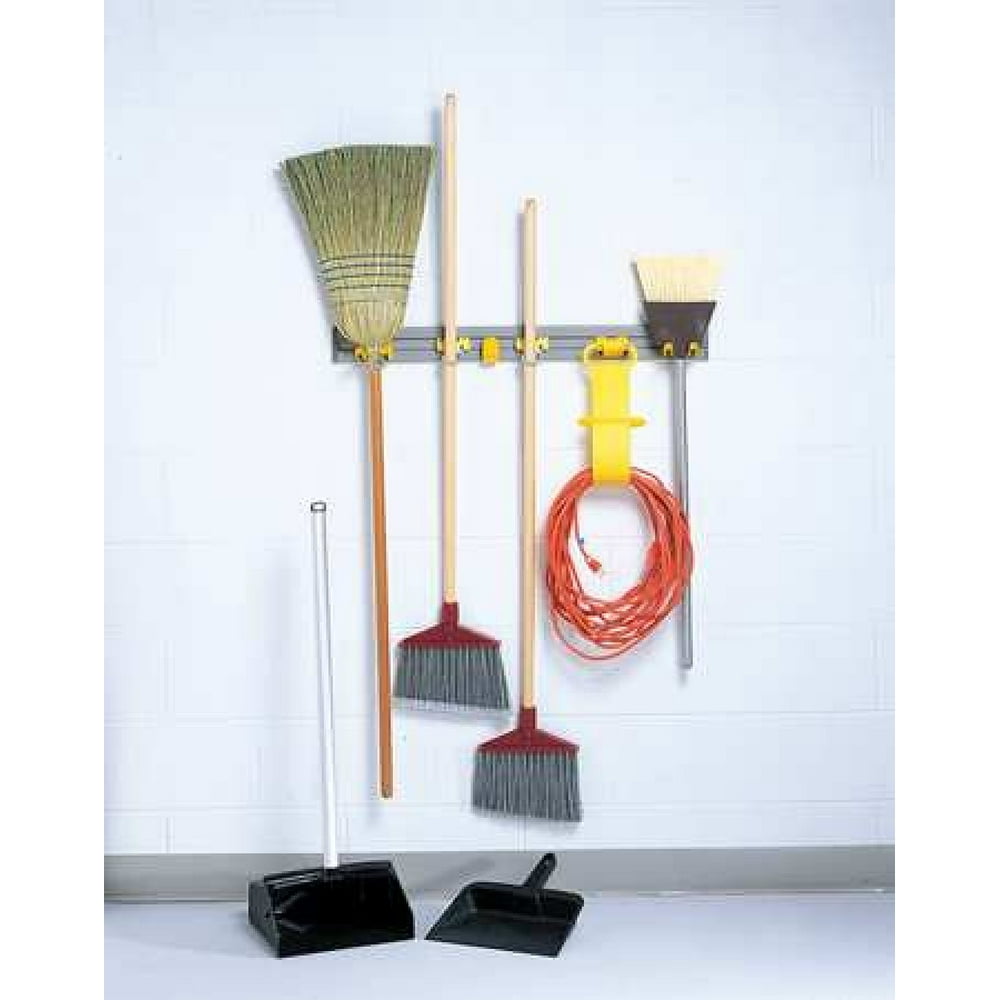 Rubbermaid Commercial, Closet Organizer / Tool Holder, 1 Each, Gray