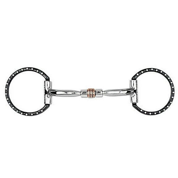 Myler 03 Black Dee Bit 5-Inch - Sweet Iron Comfort Snaffle