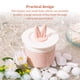 thumbnail image 3 of Soidarity Máquina para hacer espuma, vaso Manual para limpieza de baño, espumador de burbujas, portátil, para baño, bolsillo de viaje, espuma, Tratamientos faciales Rojo Soidarity CE014079-01B, 3 of 6