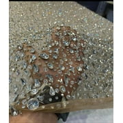 Exquisite Beaded Fabric Material for Elegant Bridal Gowns & Special Occasions