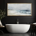 thumbnail image 3 of IDEA4WALL Extra Large Framed Canvas Print Wall Art Tranquil Shores Serene Coastal Landscape Retro Fine Art Nature Wilderness Vintage Wall Decor Oversized Artwork for Living Room - 60"x30", 3 of 5
