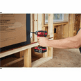 thumbnail image 6 of Milwaukee 2656-22CT 18V Cordless Drill Driver, 1.5Ah, 450 in-lbs Torque, 1800 RPM, 6 of 8
