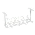 thumbnail image 2 of BueautyboxMetal Cupboard Cabinet Organizer Rack Holder Hanging Under Shelf Storage Basket for Bookshelf Kitchen Closet Office Desk Cupboard, 2 of 7
