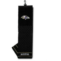 Team Golf NFL Baltimore Ravens Embroidered Golf Towel