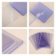 2CFUN Hard Card Sleeves PVC Trading Card Holder Clear Protective
