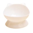 thumbnail image 5 of Cat Bowl Tilted Raised Pet Food Feeder Slant Dish Diagonal Neck Protections B3S0, 5 of 8
