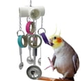 thumbnail image 1 of Juguetes duraderos para loros GILYGI, palas y bagels para pájaros, 1 of 7