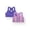 Purple, variant on Girls Sports Bra, 2 Pack, Sizes XS-XXL