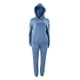 thumbnail image 4 of Gibobby Set Pants y Sudadera Mujer Conjunto de pantalones de bolsillo en ángulo recto de suéter de manga larga con capucha sólida informal a la moda para muje(Azul,M), 4 of 4