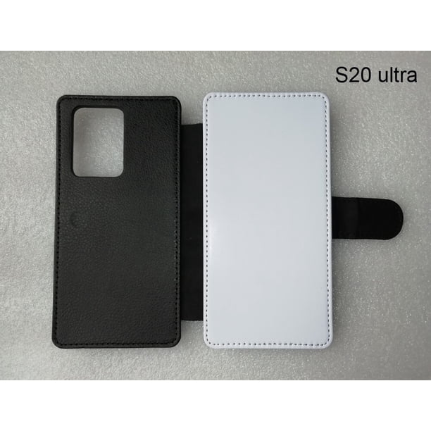 Funda de teléfono de cuero PU para samsung S20 ultra S10 lite plus S8 S9 S7 S6 / Note 10 plus Note 8 9, funda de impresión por sublimación, 10 Uds. Fivean unisex