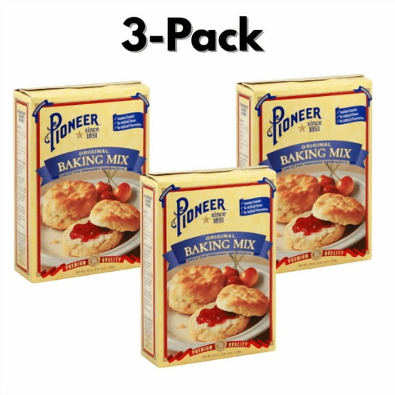 Pioneer Original Baking Mix 3-Pack 40 oz